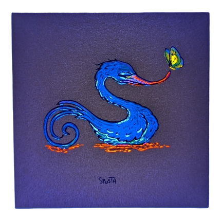 Marq Spusta Swan (Gold Shimmer) Micro Print