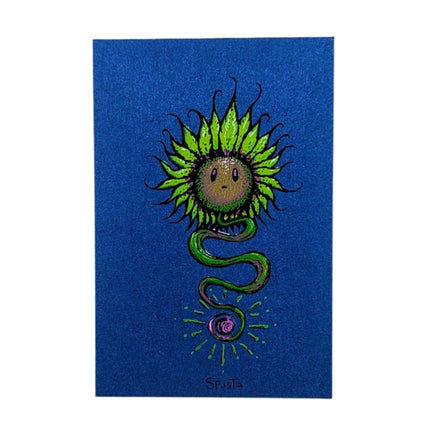 Marq Spusta The Sunflower (Dark Blue Shimmer) Micro Print