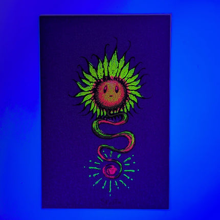 Marq Spusta The Sunflower (Dark Blue Shimmer) Micro Print