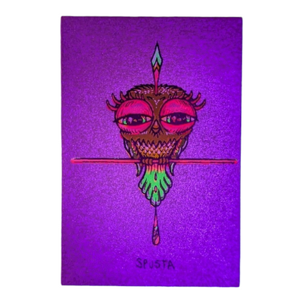 Marq Spusta Tweet (Silver Shimmer) Micro Print