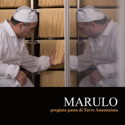 Marulo, Tagliatelle Pasta, Artisan Bronze Die-Cut Pasta, Pack of 12 x 1.1 lb