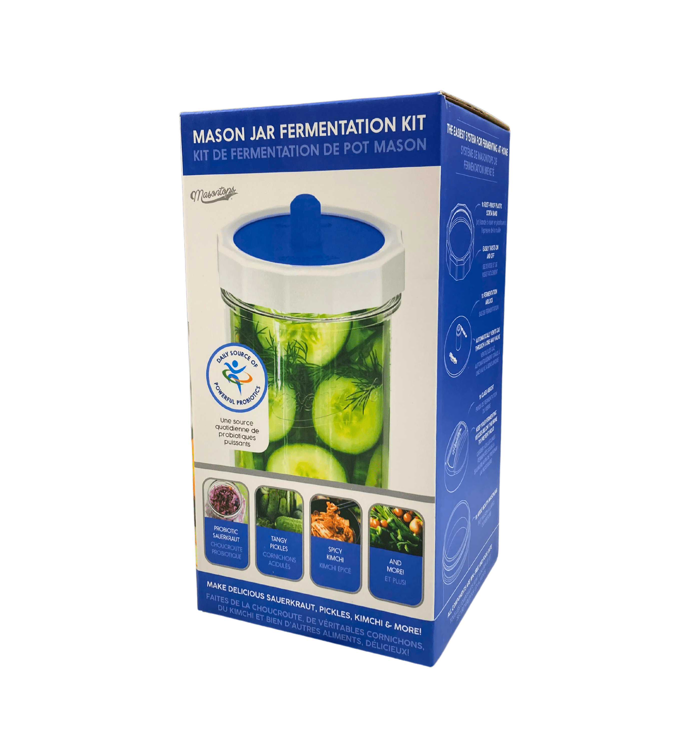 Fermentation Kits and Supplies, Masontops