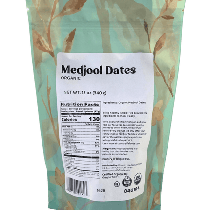 Dates, Medjool, Organic