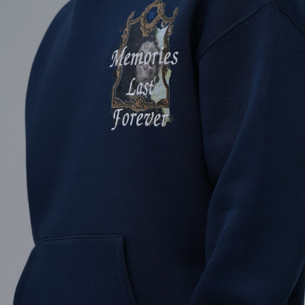 "Memories Last Forever" Surrealist Graphic Hoodie