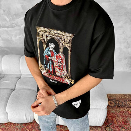 Oriental Rug Graphic T-Shirt – Vintage Cotton