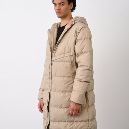 Men's Long Winter Coat – Fleece Lined