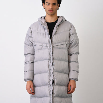 Men's Long Winter Coat – Fleece Lined