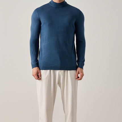 Turtleneck Knit Sweater