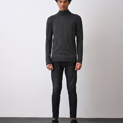 Turtleneck Knit Sweater
