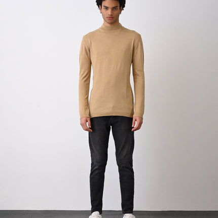 Turtleneck Knit Sweater