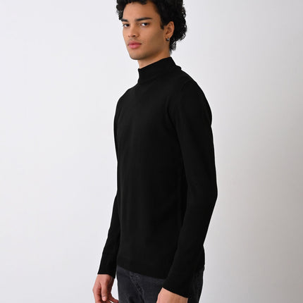 Turtleneck Knit Sweater