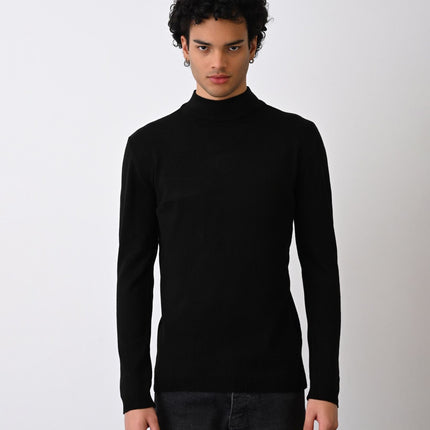 Turtleneck Knit Sweater