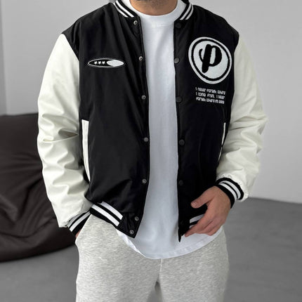Men's Oversized Buttoned Pocket Sweatshirt