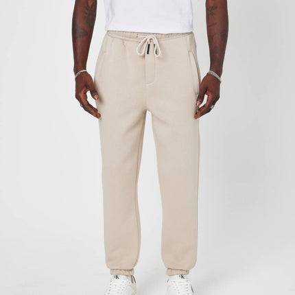 Men's Oversized Fleece-Lined Jogger Sweatpants