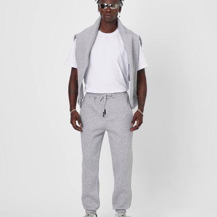 Men's Oversized Fleece-Lined Jogger Sweatpants