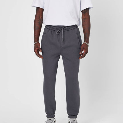 Men's Oversized Fleece-Lined Jogger Sweatpants