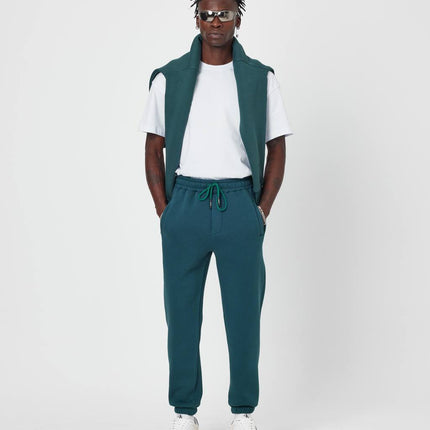 Men's Oversized Fleece-Lined Jogger Sweatpants