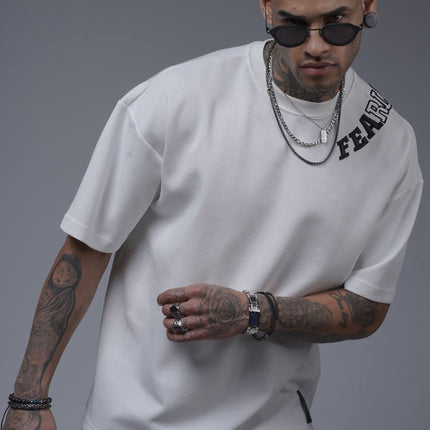 Men's Round Neck Tee - Classic Cotton T-Shirt - Everyday Casual Top