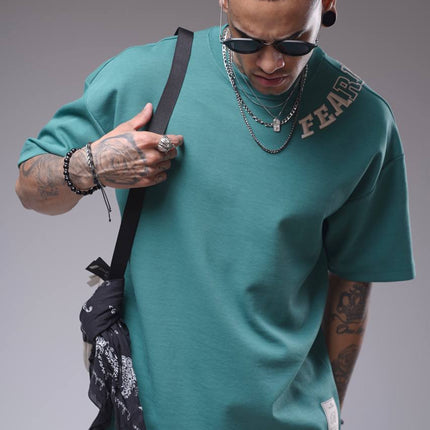 Men's Round Neck Tee - Classic Cotton T-Shirt - Everyday Casual Top