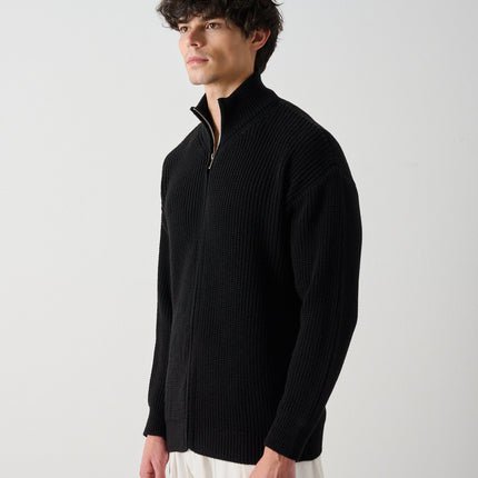 Men's Zippered Thessaloniki Knit Cardigan