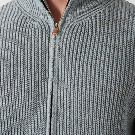 Men's Zippered Thessaloniki Knit Cardigan