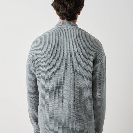 Men's Zippered Thessaloniki Knit Cardigan