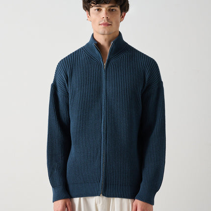 Men's Zippered Thessaloniki Knit Cardigan