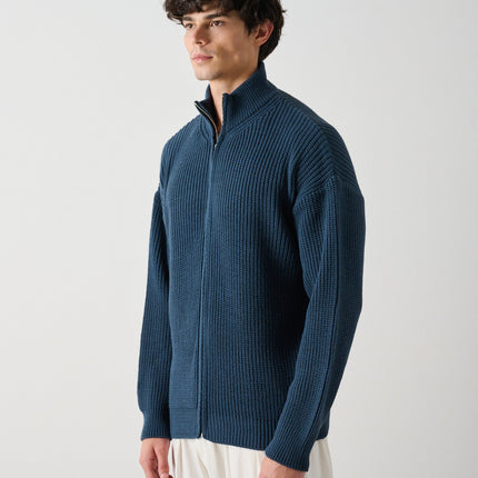 Men's Zippered Thessaloniki Knit Cardigan