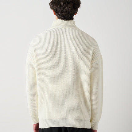 Men's Zippered Thessaloniki Knit Cardigan