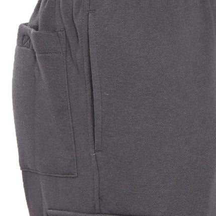 Men's Brushed Fleece Cargo Pants – Comfy Sweatpants with inner drawstrings