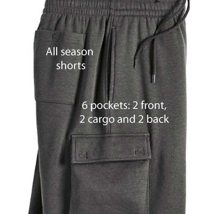 Men's Fleece Cargo Shorts – The Sweat Shorts You'll Wear Everywhere