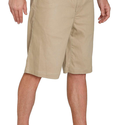 Men's Stretch Waist Pull On Shorts  in Denim and Twill - Free of Buttons & Snaps