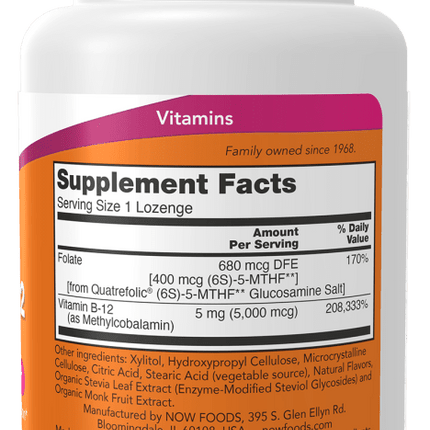 Methyl B-12 5,000mcg
