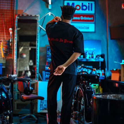 Micibill T-Shirt - "The World Is Yours" Graphic Tee