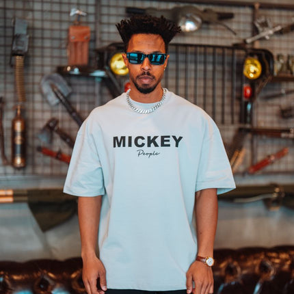 Mickey Mouse Don't Touch Me Graphic Cotton Tee