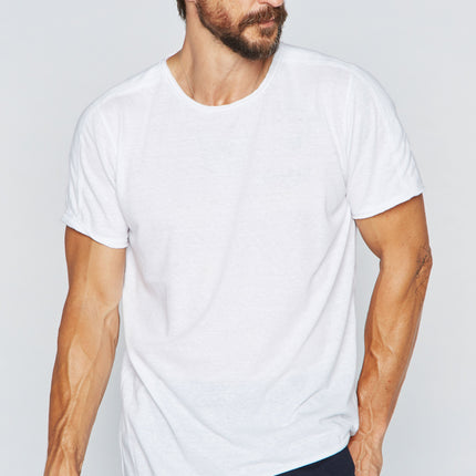 Men's Tri-Blend Patch Sleeve Tee