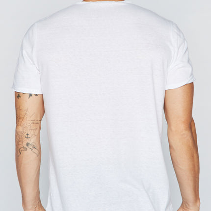 Men's Tri-Blend Patch Sleeve Tee