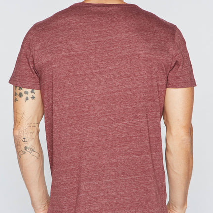 Men's Tri-Blend Cross V-Neck Tee