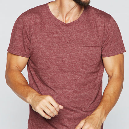 Men's Jersey Crew Neck Pocket Sailor Tee