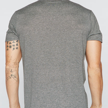 Men's V-Pocket Stripe Tee