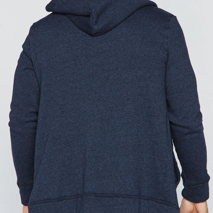 Men's French Terry Zip Front Hoodie