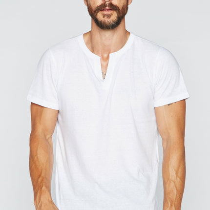 Men's Tri-Blend Cross V-Neck Tee