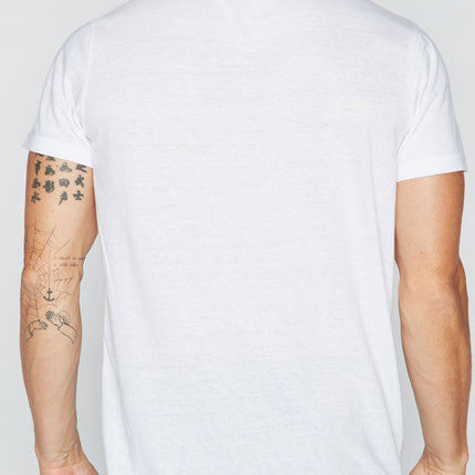 Men's Tri-Blend Cross V-Neck Tee