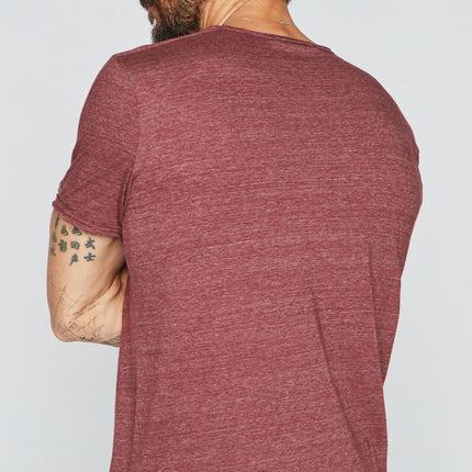 Men's Tri-Blend Patch Sleeve Tee