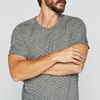Black/White Mini Stripe / XS