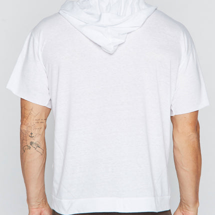 Men's Jersey Tee Kangaroo Pocket Hoodie