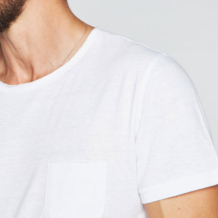 Men's Jersey Crew Neck Pocket Sailor Tee