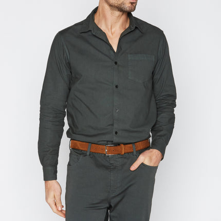 Men's Cotton Button Up Shirt