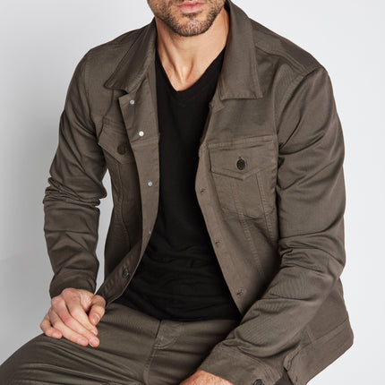Men's Slim Fit Twill Jacket