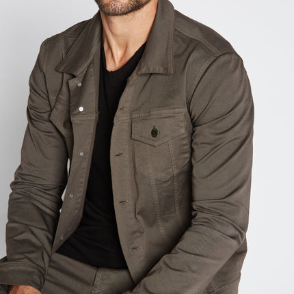 Men's Slim Fit Twill Jacket